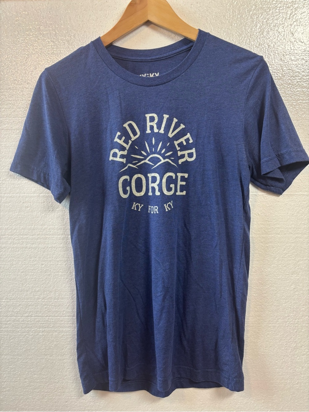 KY for KY Red River Gorge Graphic Tee - Blue Short Sleeve-small